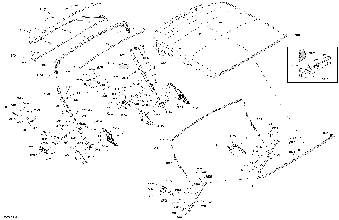 06- BODY - Double Bimini Top