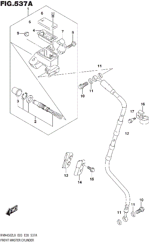 FRONT MASTER CYLINDER