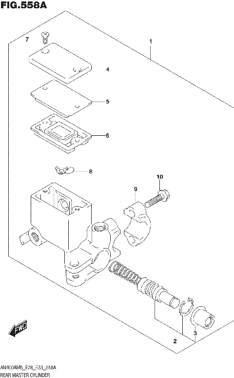 REAR MASTER CYLINDER