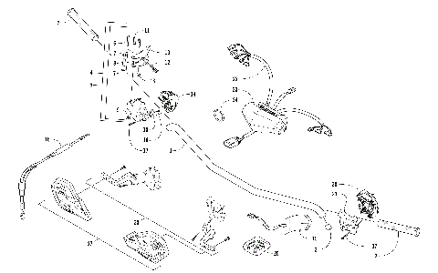HANDLEBAR AND CONTROLS [105336]