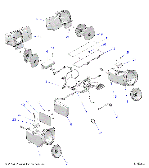 ELECTRICAL, AUDIO, RIDE COMMAND - Z25NMF99A4/A5/B4/B5 (C750831)