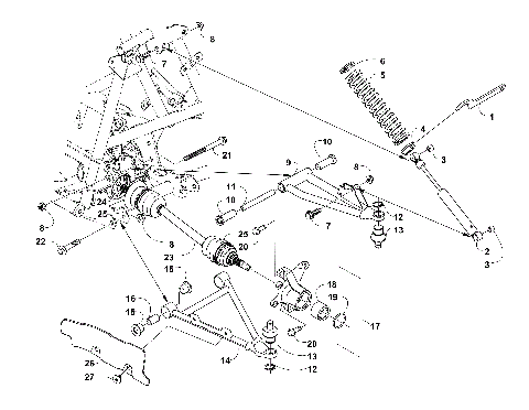 FRONT SUSPENSION ASSEMBLY [85597]