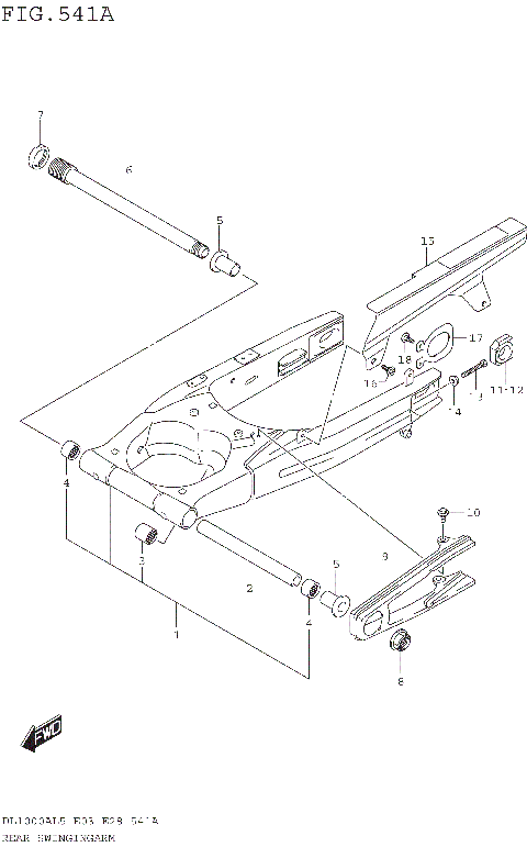 REAR SWINGINGARM