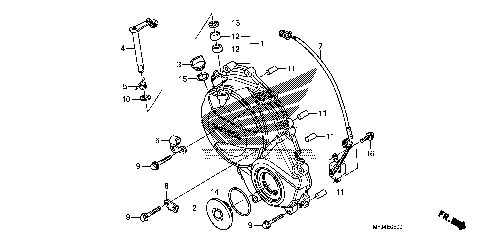 RIGHT CRANKCASE COVER