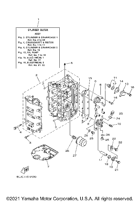 CYLINDER CRANKCASE 1