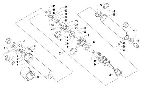 FRONT SUSPENSION SHOCK ABSORBER