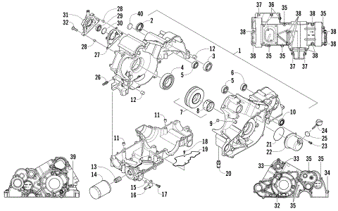 CRANKCASE ASSEMBLY
