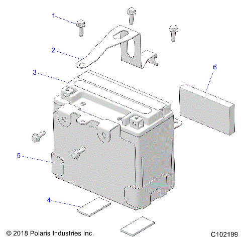 ELECTRICAL, BATTERY - A21SGE95FK/S95CK/S95FK/EK (C102189)