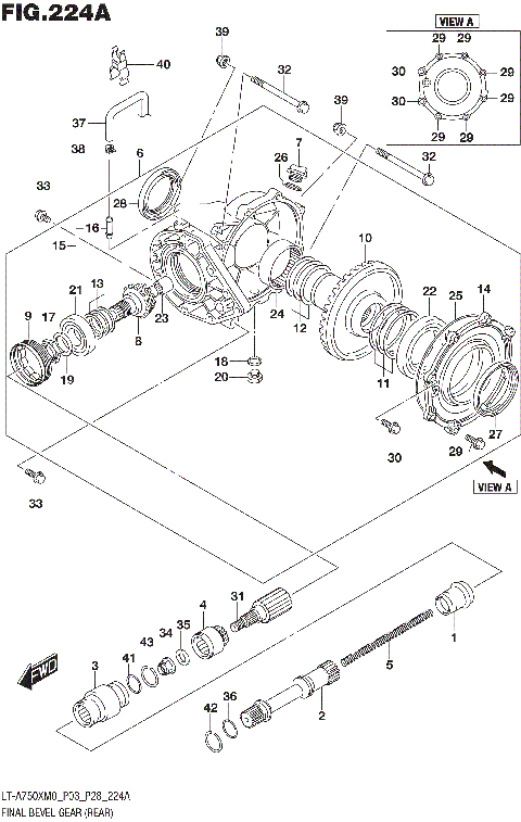 FINAL BEVEL GEAR (REAR)