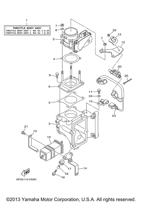 THROTTLE BODY ASSY 1