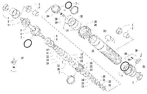 FRONT SUSPENSION SHOCK ABSORBER [93311]
