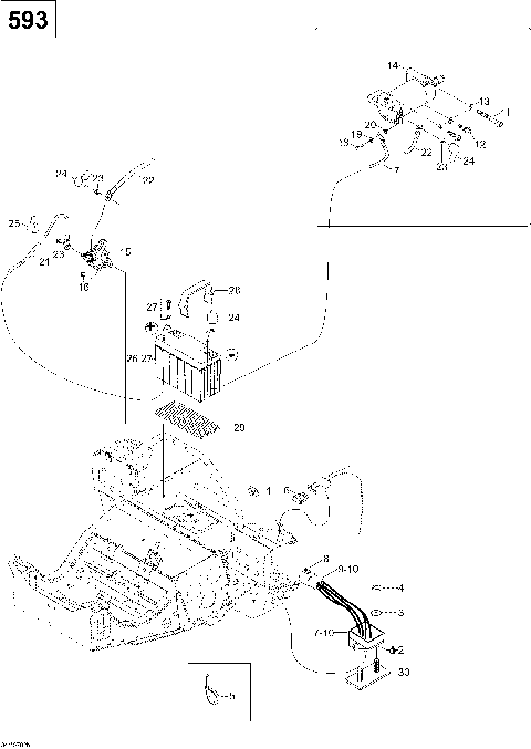 10- Battery And Starter WT 600