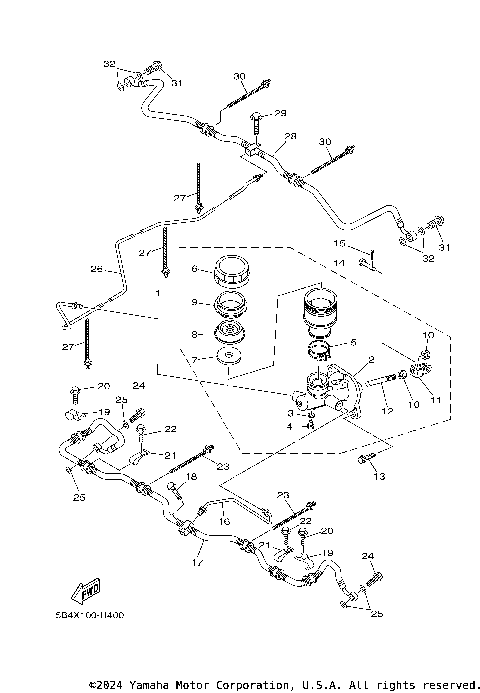 REAR MASTER CYLINDER