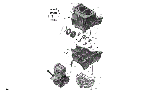 01- ROTAX - Crankcase