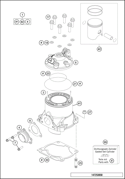 CYLINDER, CYLINDER HEAD