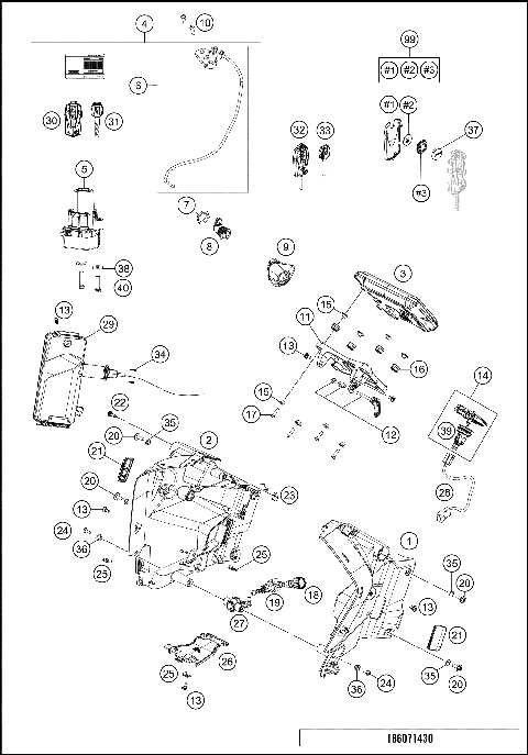INSTRUMENTS / LOCK SYSTEM