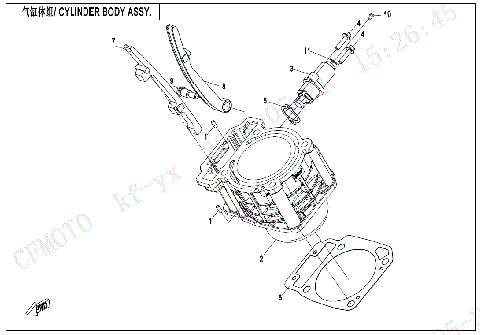 CYLINDER BODY ASSY