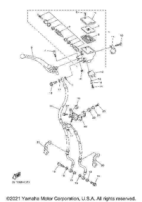 FRONT MASTER CYLINDER