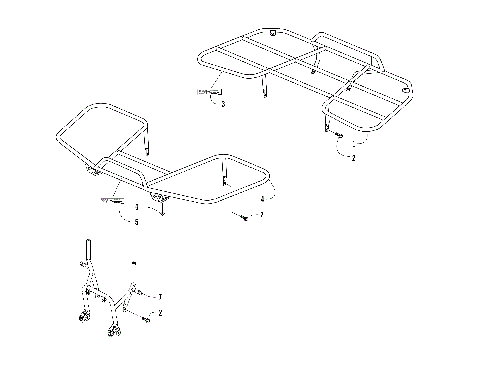 RACKS AND BUMPER ASSEMBLY [302216]