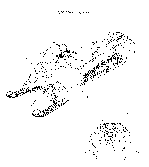 BODY, DECALS - S10PL8ESA/EEA (49SNOWDECAL10ASLT)