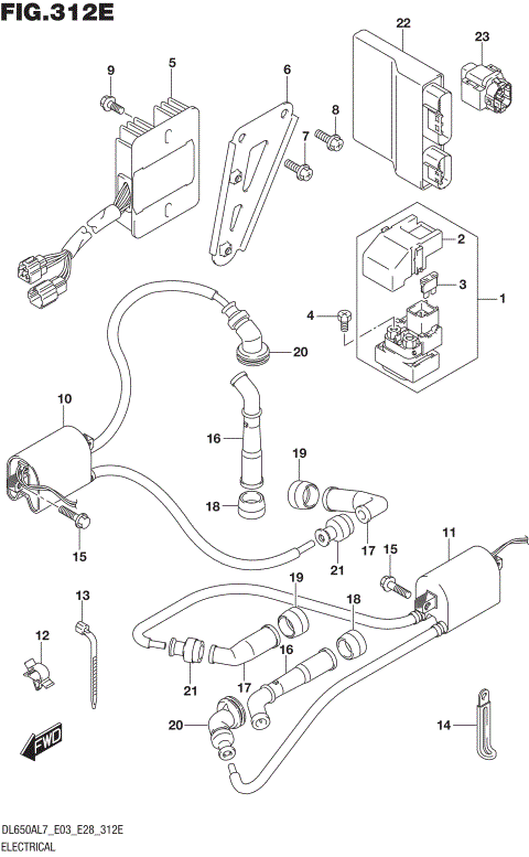 ELECTRICAL (DL650XAL7 E28)