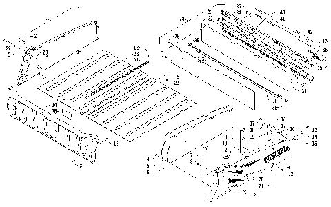 CARGO BOX AND TAILGATE ASSEMBLY [100157]