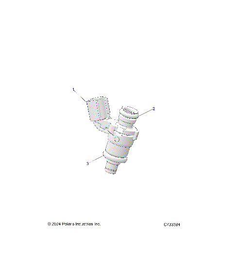 ENGINE, FUEL INJECTOR - R25M4U57Z5/B5/Z6/B6 (C733384)