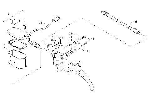 HYDRAULIC BRAKE CONTROL ASSEMBLY [90425]