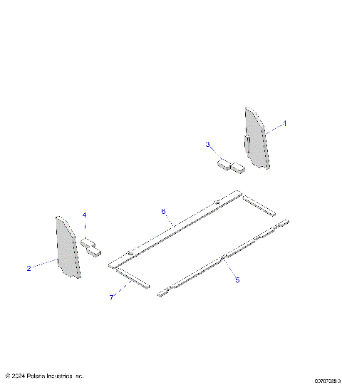 BODY, SEALS - D25P4UD4B4/VD4B4/YD4B4 (C0707038-3)