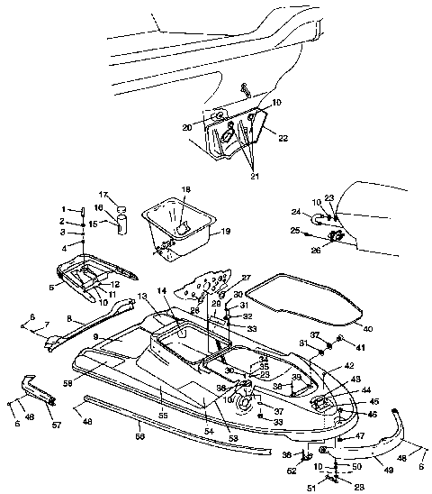 HULL AND BODY HURRICANE B974473 and Intl. HURRICANE I974473 (4941044104A005)