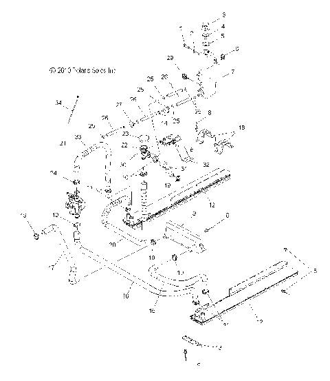 ENGINE, COOLING SYSTEM - S12SU4BEL (49SNOWCOOLING11WIDELX)