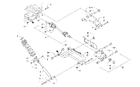 REAR SUSPENSION ASSEMBLY [301965]