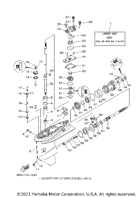 LOWER CASING DRIVE 1
