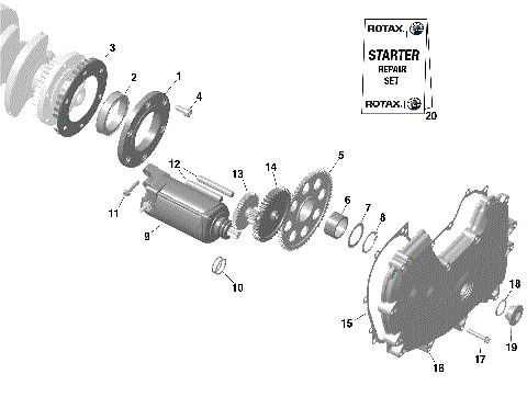 01- ROTAX - E-Starter