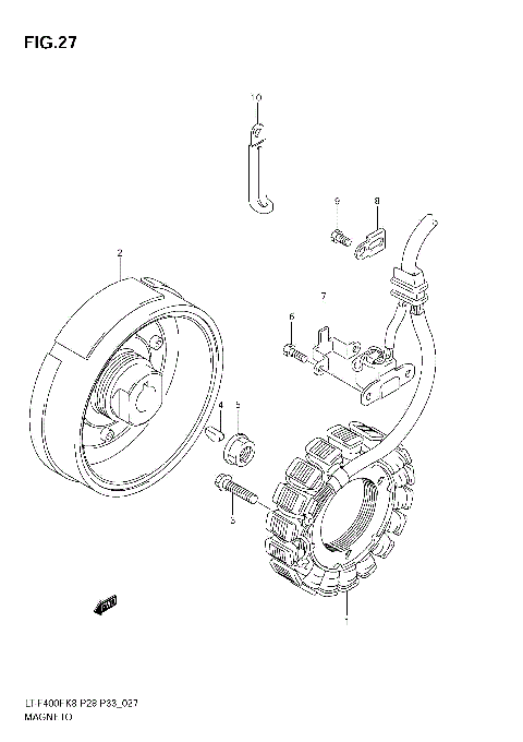MAGNETO (MODEL K8/K9)