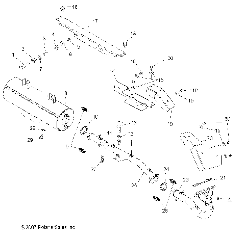 ENGINE, EXHAUST - R08RF68AD/AF/AZ (49RGREXHAUST086X6)