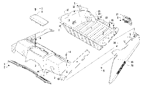CARGO BOX AND TAILLIGHT ASSEMBLY [100512]