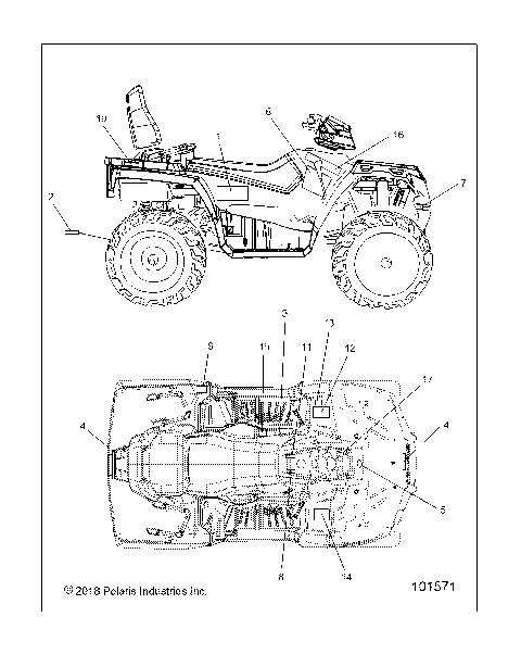 BODY, DECALS - A19SJE57BH (101571)