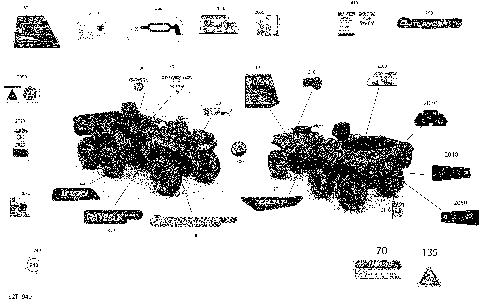 09- Decals Outlander 6X6 - 1000 EFI - Pro Nordic - Europe