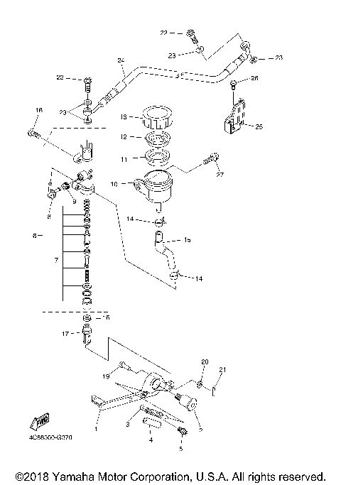 REAR MASTER CYLINDER