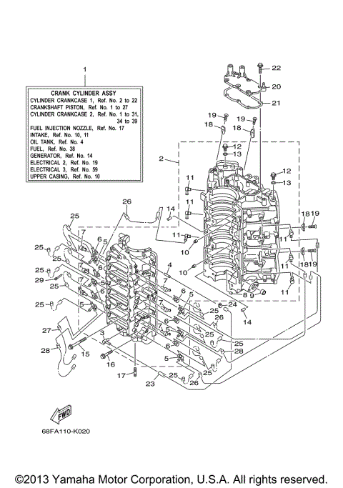 CYLINDER CRANKCASE 1