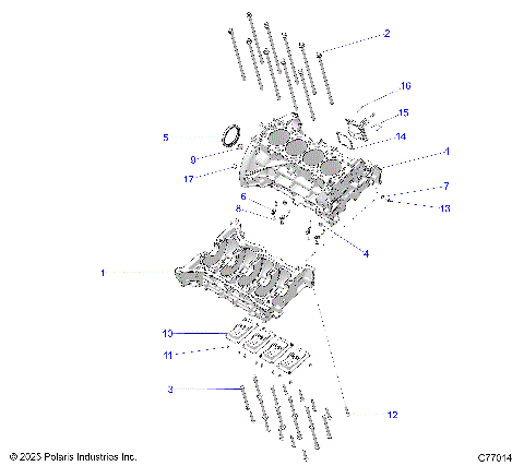ENGINE, CYLINDER BLOCK - Z25RRL2KAL (C77014)