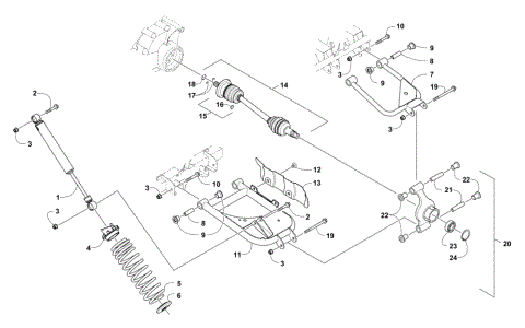 REAR SUSPENSION ASSEMBLY