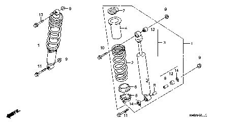 FRONT SHOCK ABSORBER