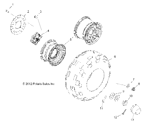 WHEELS, REAR - R14RH76AA/76AC/7EAZ (49RGRWHEELRR13500CREW)