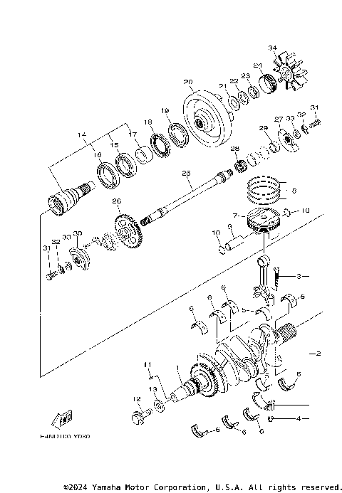 CRANKSHAFT PISTON