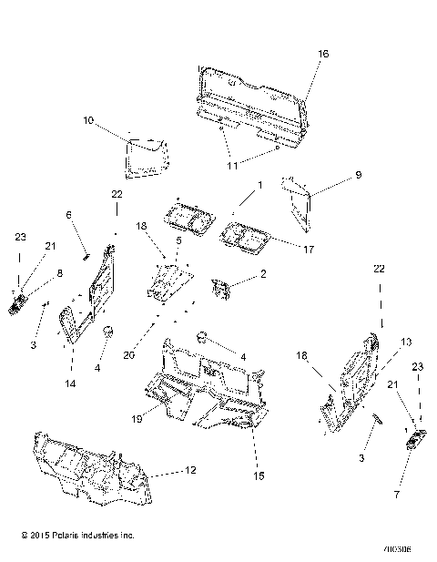 BODY, FLOOR and FENDERS - R21MAAE4F4/F9 (700306)