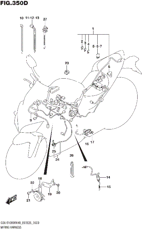 WIRING HARNESS (E28)