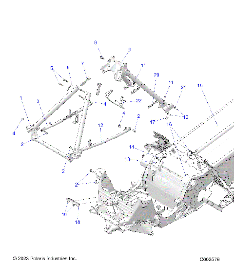 CHASSIS, CHASSIS ASM. and OVER STRUCTURE - S24TLT9FEL (C602087)