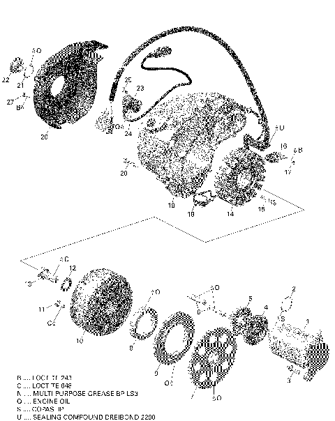 01- Rotax - Magneto And Electric Starter